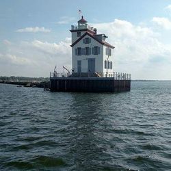 Fishing in the picturesque town of Marblehead