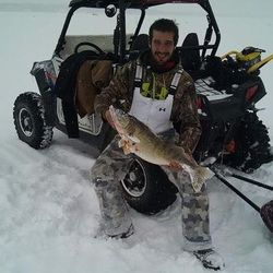 Ice Fishing in Marblehead, OH