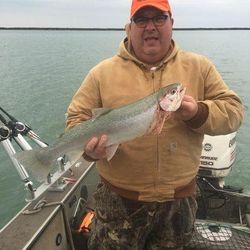 Angler fishing in Marblehead