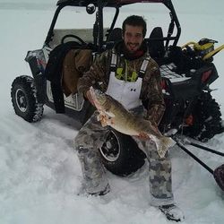 Angler fishing in OH