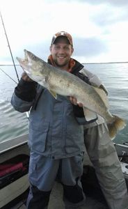 Angler with 24-inch fish in OH