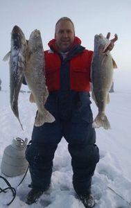 Three big fish caught while fishing in Marblehead