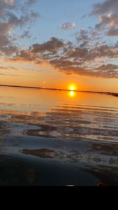 Scenic view of fishing location in FL
