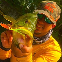 A lone angler fishing in Miami