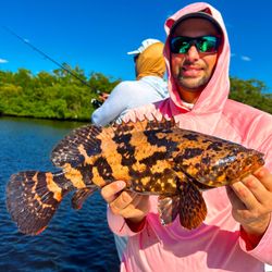 A person fishing in FL