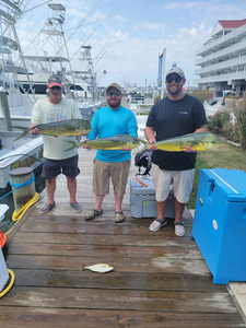 3 people fishing in Maryland