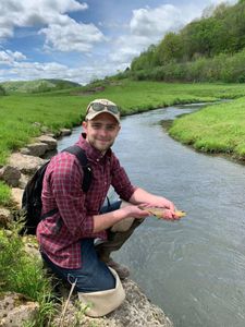 Angler fishing in Wisconsin
