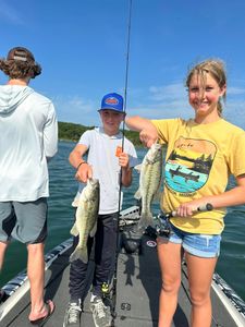 River Fishing Joy in Missouri, White Bass