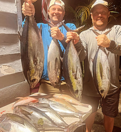 5 blackfin tuna caught in FL