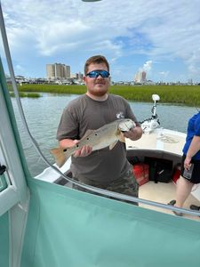 Red fish Catch in Myrtle Beach SC fishing trips