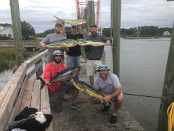 2 big fish caught by 5 people in NC
