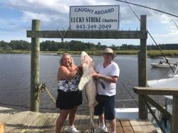 Anglers casting their lines in North Carolina
