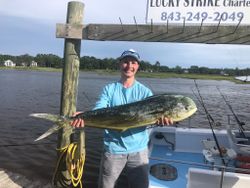 Lone angler fishing at Calabash