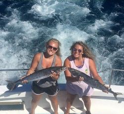 Two anglers fishing in Calabash