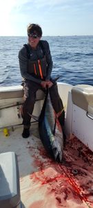 Blackfin tuna caught while fishing in AL