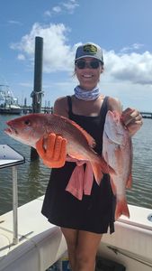 Two fish caught while fishing in AL