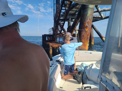 Partly cloudy skies set the stage for an epic fishing adventure!