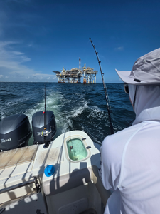 Partly cloudy skies set the stage for an epic fishing adventure in Gulf Shores!