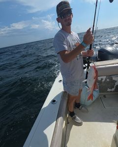 Red snapper caught while fishing in Gulf Shores Alabama