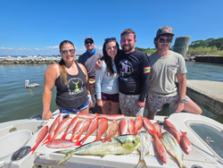 Best mahi mahi action using deep sea jigging and trolling techniques today!