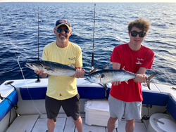 Two people enjoying water sports activities in Florida City