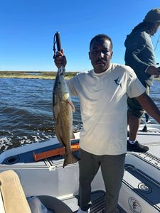 Hooked in Hopedale LA Waters