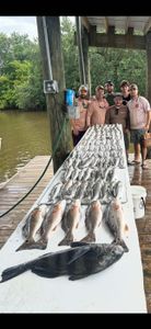 5 redfish caught in Hopedale