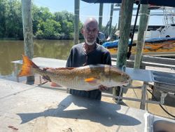 A fishing tour in LA with a big 37-inch catch