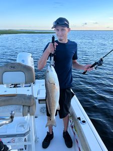 Redfish caught by angler in Hopedale