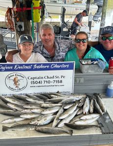 6 spotted weakfish caught during fishing tours in Hopedale