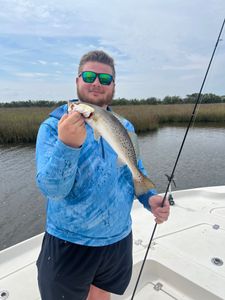 Spotted Weakfish, 12 inches, fishing tour in LA