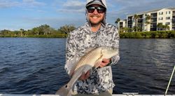 One redfish caught while fishing in FL