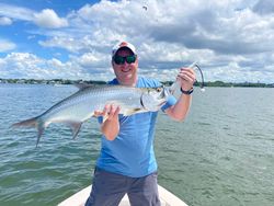 Tarpon fish caught while fishing in FL