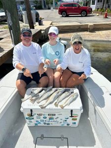 3 people fishing in Key Largo