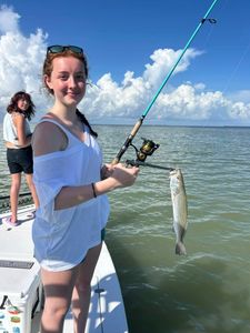 Spotted Weakfish caught while fishing in FL