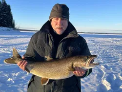 Ice Fishing 2023, Lake Trout Fishing