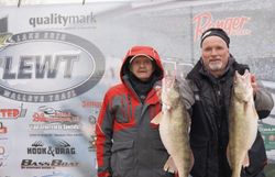 Two anglers fishing in Ohio