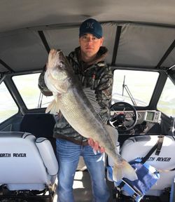 Angler fishing in OH