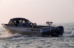 Fishing at the scenic Spencerville location