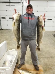 Three fish caught while fishing in Spencerville