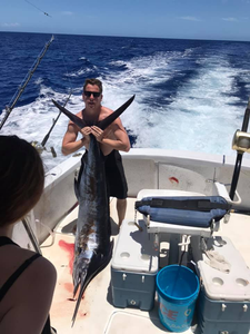 Wahoo fish caught while fishing in HI