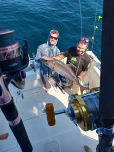 Fishing boat displaying caught fish in Fort Walton Beach FL waters