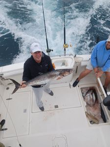 King mackerel caught during offshore fishing trip in Fort Walton Beach Florida