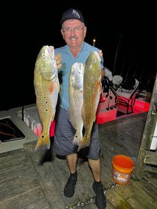 Redfish fishing bliss in South Padre Island
