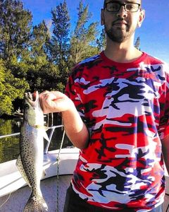  speckled Trout fishing in Florida.