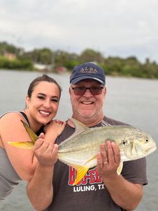 Crevalle Jack fish caught while fishing in ME