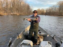 One fisherman caught a 20-inch fish in NY