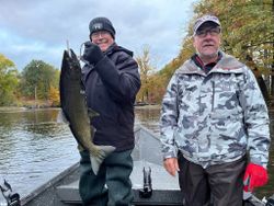 A great day of fishing with a friend in NY