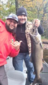 One Chinook Salmon caught while fishing in NY