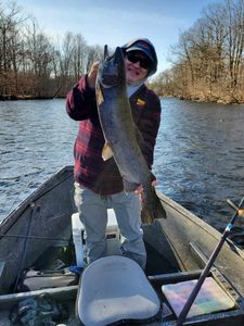 A person fishing in NY